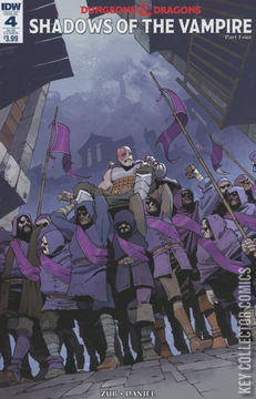 Variant Cover for Dungeons & Dragons: Shadows of the Vampire #4