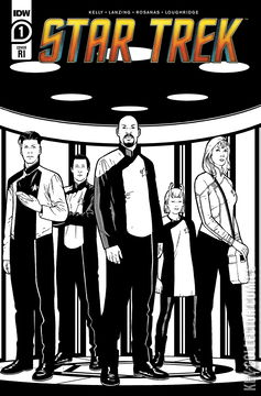 Variant Cover for Star Trek #1