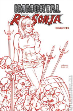 Variant Cover for Immortal Red Sonja #2