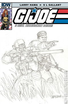 Variant Cover for G.I. Joe: A Real American Hero #204