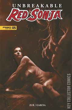 Variant Cover for Unbreakable Red Sonja #5