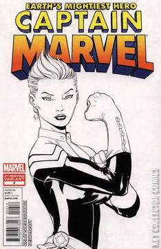 Variant Cover for Captain Marvel #2