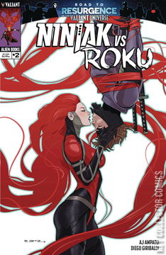Variant Cover for Ninjak vs. Roku #2