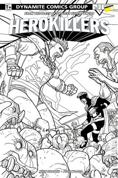 Variant Cover for Project Superpowers: Hero Killers #5