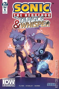 Variant Cover for Sonic the Hedgehog: Tangle and Whisper #1