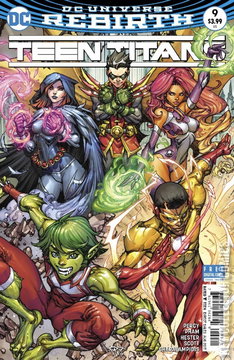 Variant Cover for Teen Titans #9