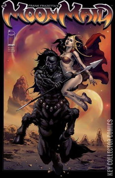 Variant Cover for Frank Frazetta's Moon Maid #1
