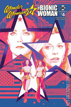 Variant Cover for Wonder Woman '77 Meets The Bionic Woman #4