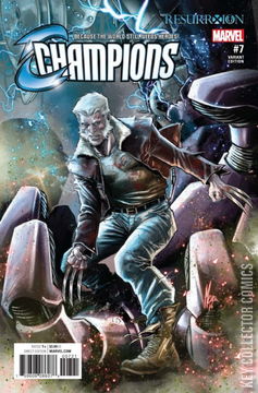 Variant Cover for Champions #7