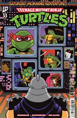 Variant Cover for Teenage Mutant Ninja Turtles: Saturday Morning Adventures #33