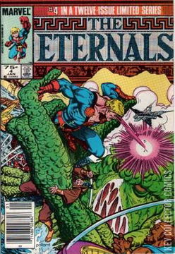 Variant Cover for Eternals #4