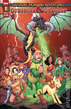 Variant Cover for Dungeons & Dragons: Saturday Morning Adventures #2