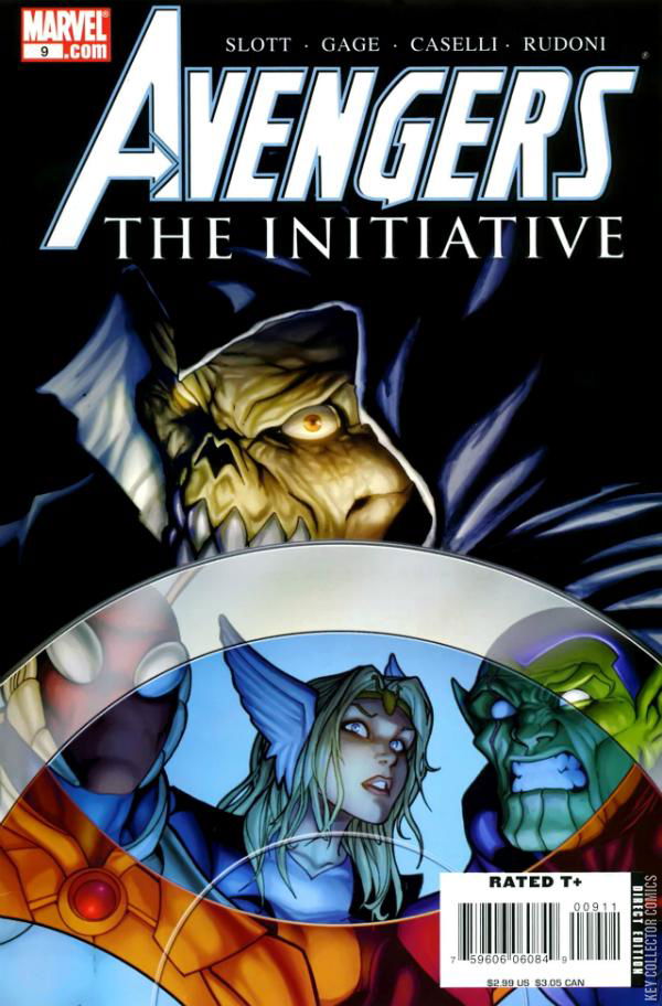 Cover art for Avengers: The Initiative #9