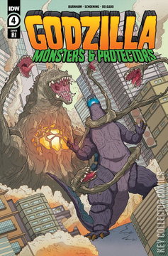 Variant Cover for Godzilla Monsters and Protectors #5