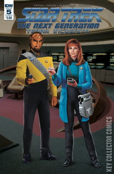 Variant Cover for Star Trek: The Next Generation - Terra Incognita #5