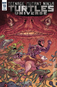 Variant Cover for Teenage Mutant Ninja Turtles: Universe #10