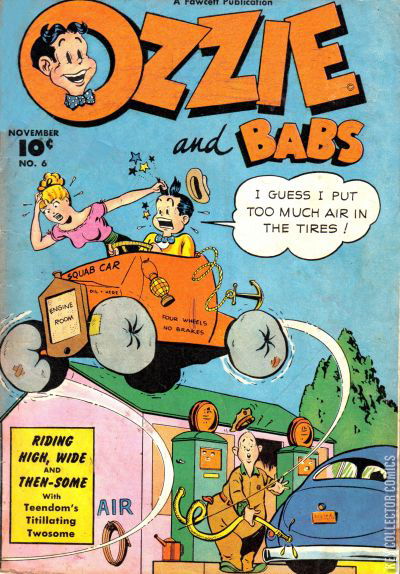 Ozzie & Babs #6 Published November 1948 | Key Collector