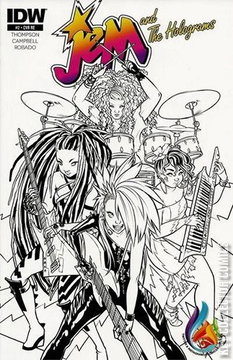 Variant Cover for Jem and The Holograms #2