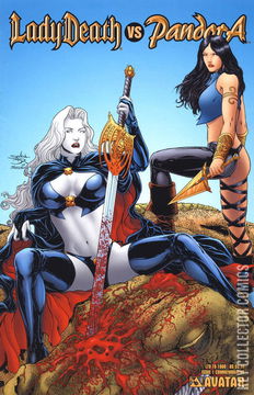 Variant Cover for Lady Death vs. Pandora #1