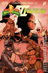 Variant Cover for Mighty Morphin Power Rangers / Teenage Mutant Ninja Turtles #4