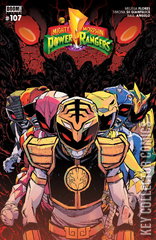 Variant Cover for Mighty Morphin Power Rangers #107
