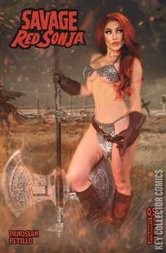 Variant Cover for Savage Red Sonja #5