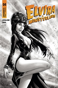 Variant Cover for Elvira in Monsterland #4