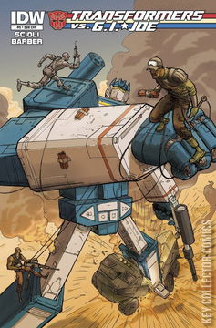 Variant Cover for Transformers vs. G.I. Joe #4
