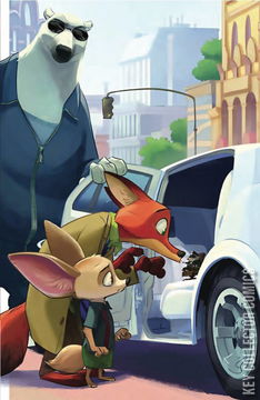 Variant Cover for Zootopia #3