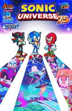 Variant Cover for Sonic Universe #75