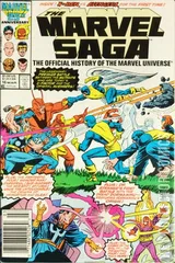 Variant Cover for Marvel Saga: The Official History of the Marvel Universe #16