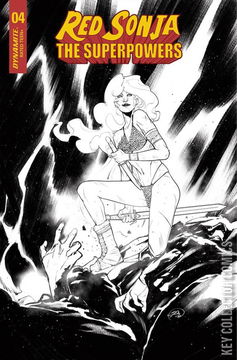 Variant Cover for Red Sonja: The Superpowers #4