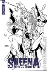 Variant Cover for Sheena, Queen of the Jungle #5