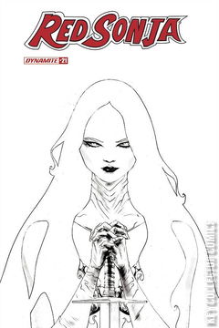 Variant Cover for Red Sonja #21