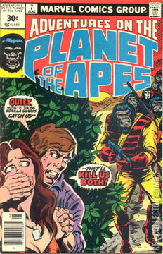 Variant Cover for Adventures on the Planet of the Apes #7