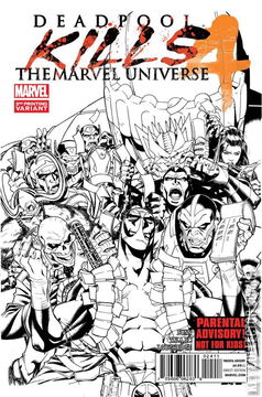 Variant Cover for Deadpool Kills the Marvel Universe #4