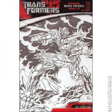 Variant Cover for Transformers Movie Prequel #1