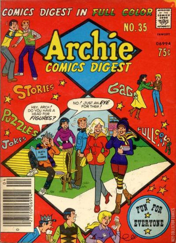 Archie Comics Digest #35 Published April 1979 | Key Col