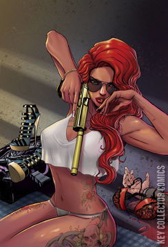 Variant Cover for Heat Seeker: Exposed - A Gun Honey Series #1