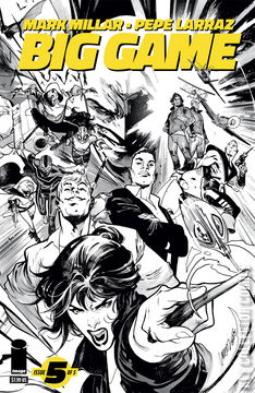 Variant Cover for Big Game #5