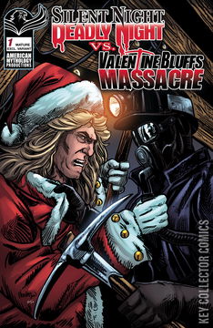 Variant Cover for Silent Night Deadly Night vs. Valentine Bluffs Massacre #1