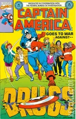 Variant Cover for Captain America Goes to War Against Drugs #1