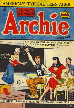 Variant Cover for Archie Comics #33