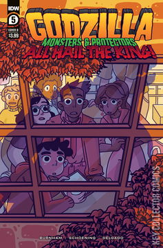 Variant Cover for Godzilla: Monsters and Protectors - All Hail The King #5