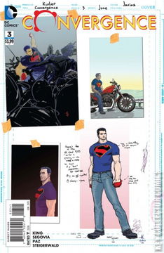 Variant Cover for Convergence #3