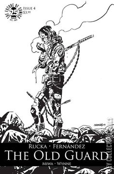 Variant Cover for The Old Guard #4