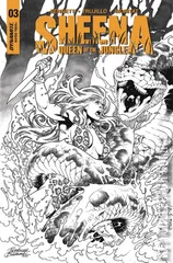 Variant Cover for Sheena, Queen of the Jungle #3
