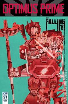 Variant Cover for Optimus Prime #21