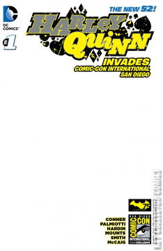 Variant Cover for Harley Quinn Invades Comic-Con International San Diego #1