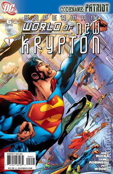 Variant Cover for Superman: World of New Krypton #6